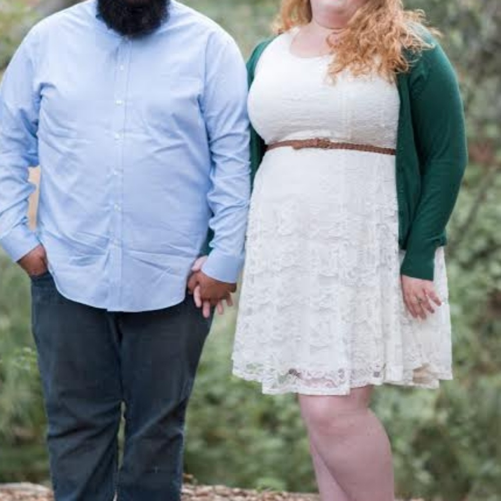 Torrid White Lace Dress